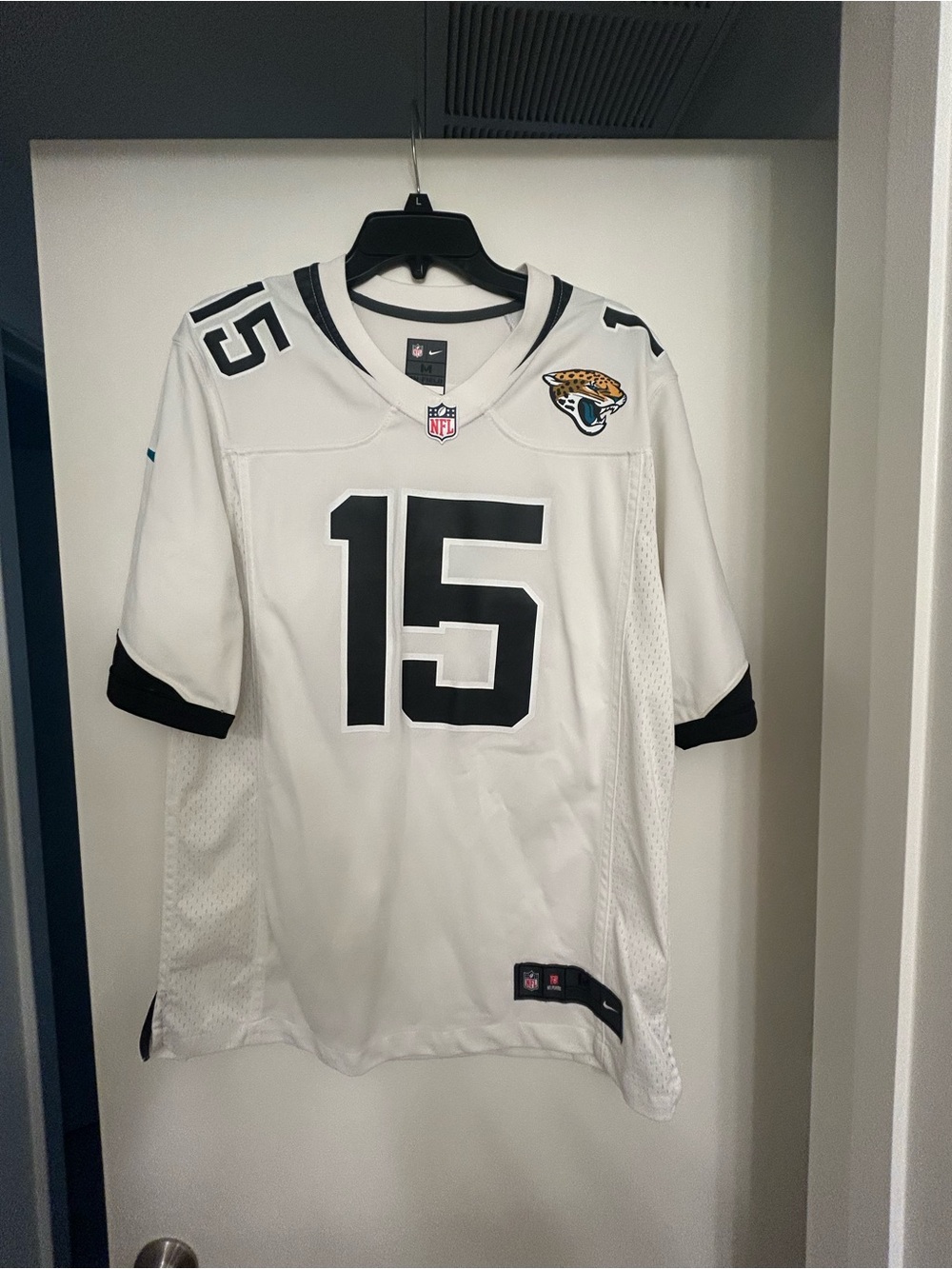 Nike White Jacksonville Jaguars #15 Men's Football Jersey